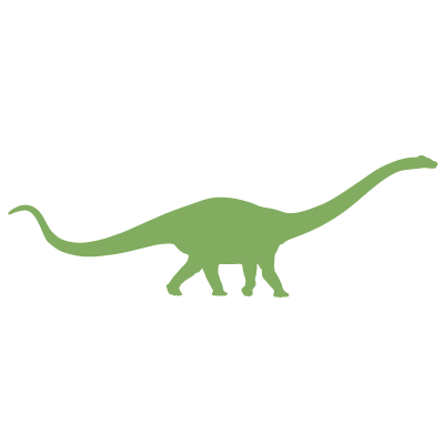 Brachiosaurus Dinosaur Stencil 2