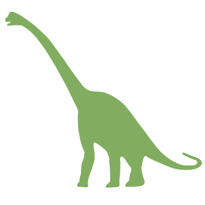 Brachiosaurus Dinosaur Stencil 3