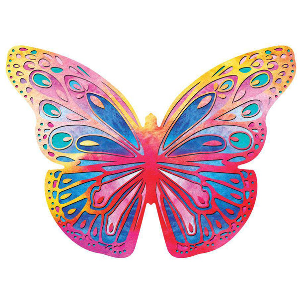Watercolor Butterflies - Set of 12 Butterfly Wall Decals