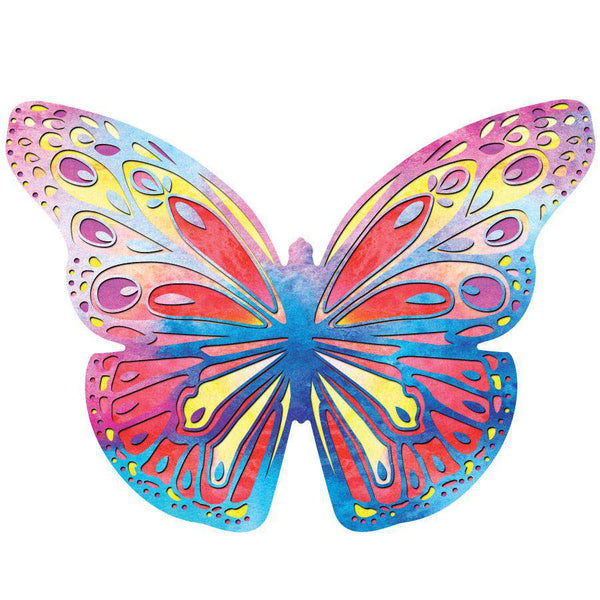 Watercolor Butterflies - Set of 12 Butterfly Wall Decals