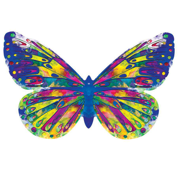 Watercolor Butterflies - Set of 12 Butterfly Wall Decals