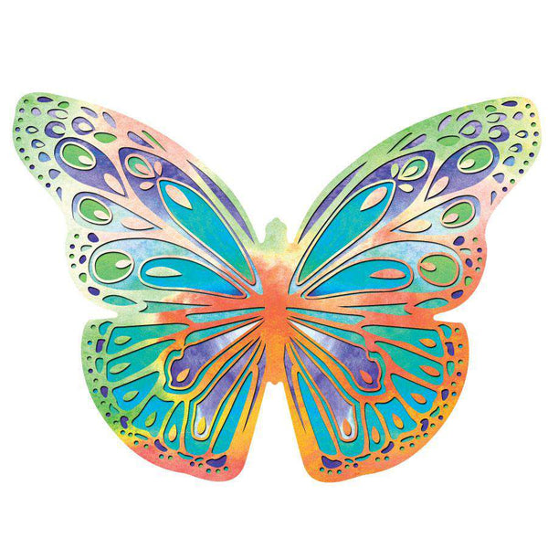 Watercolor Butterflies - Set of 12 Butterfly Wall Decals