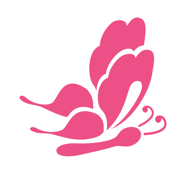 Garden Butterfly Stencil 2