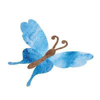 butterfly sticker
