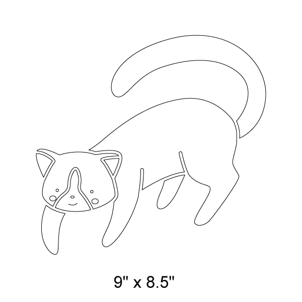 Cat Stencil 2