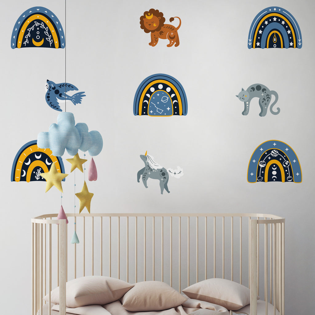 Celestial Rainbow Decals