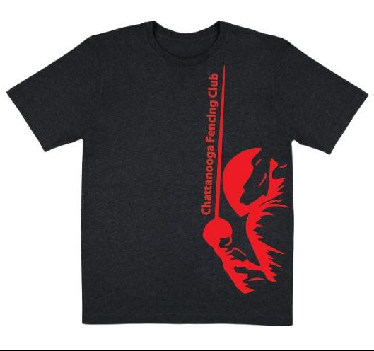Chattanooga Fencing Club Shirt Pre-order