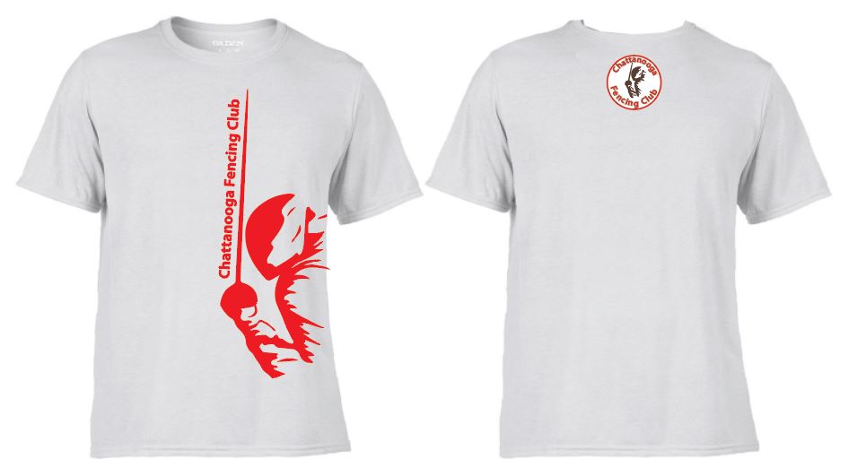 Chattanooga Fencing Club Shirt Pre-order