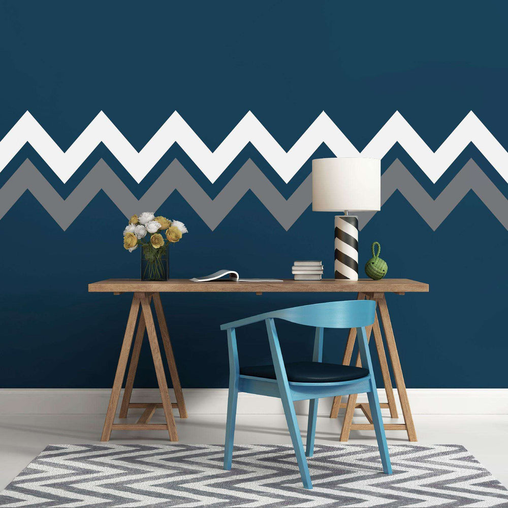 Chevron Stripe Wall Decals