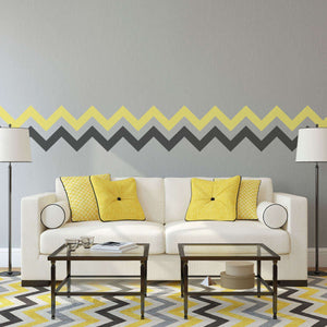 Chevron Stripe Wall Decals