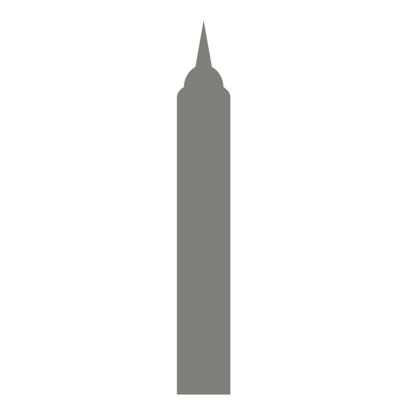 sky scraper stencil