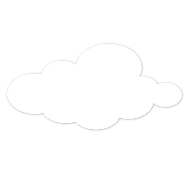 cloud stencil
