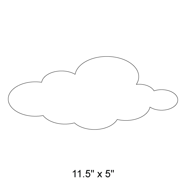 Cloud Stencil 1