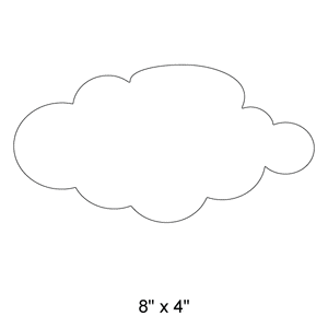 Cloud Stencil 4