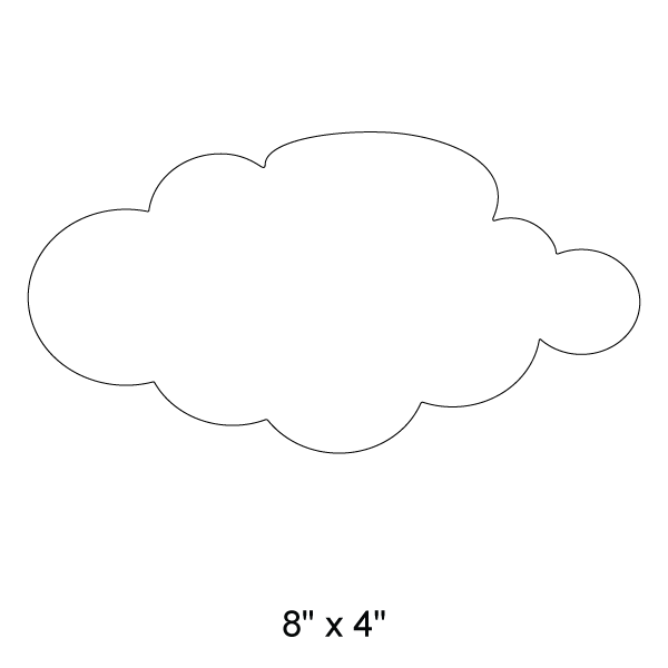 Cloud Stencil 4