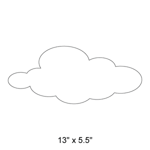 Cloud Stencil 7