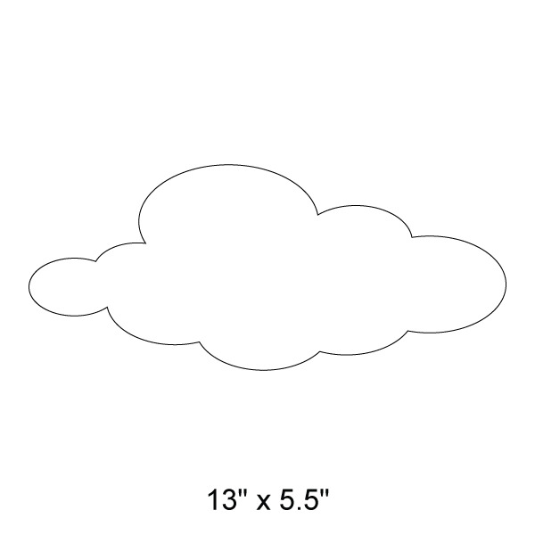 Cloud Stencil 7
