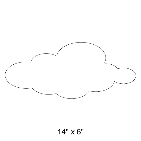 Cloud Stencil 5