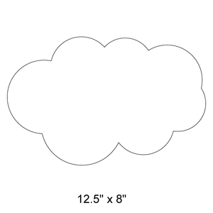 Cloud Stencil 8
