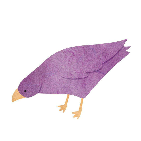crow bird decal