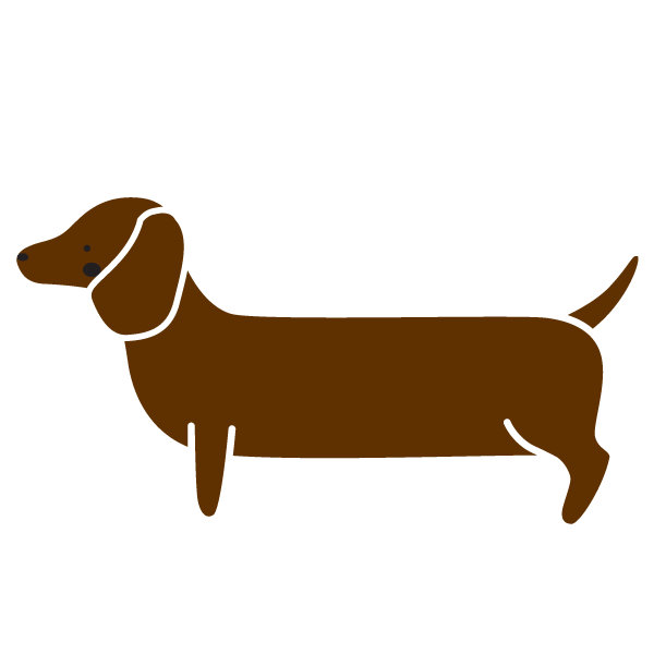 Dachshund Dog Stencil