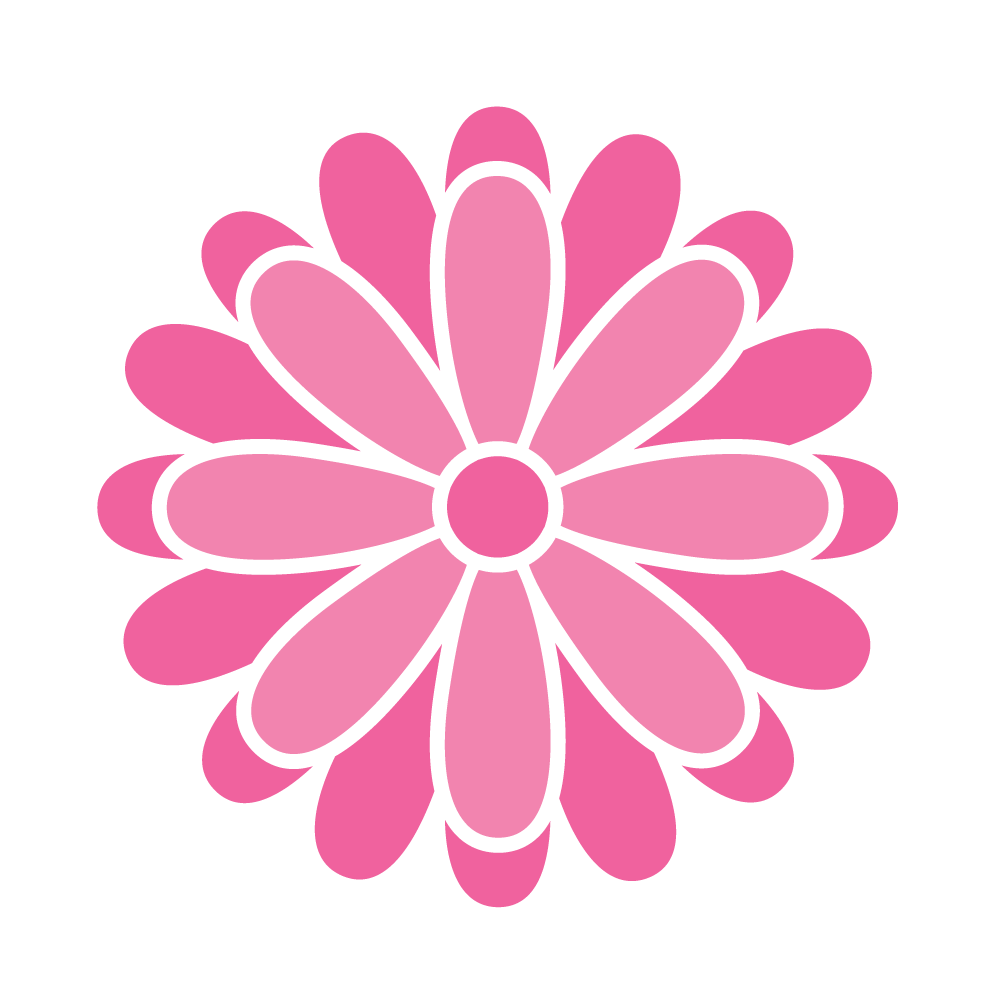 Flower Stencil for Garden Tree