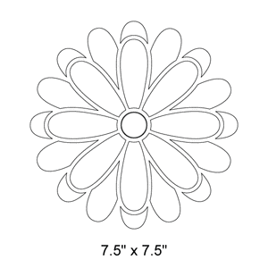 Giant Flowering Tree Wall Stencil