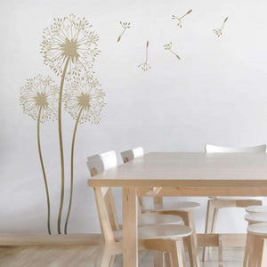 Dandelion Stencil - My Wonderful Walls