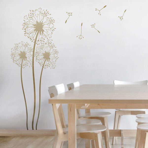 Dandelion Stencil - My Wonderful Walls
