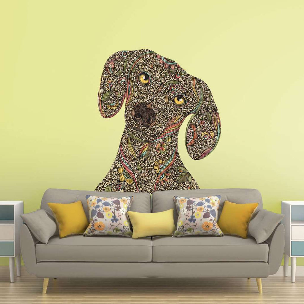Dachshund Dog Wall Decal - Roxie by Valentina Harper