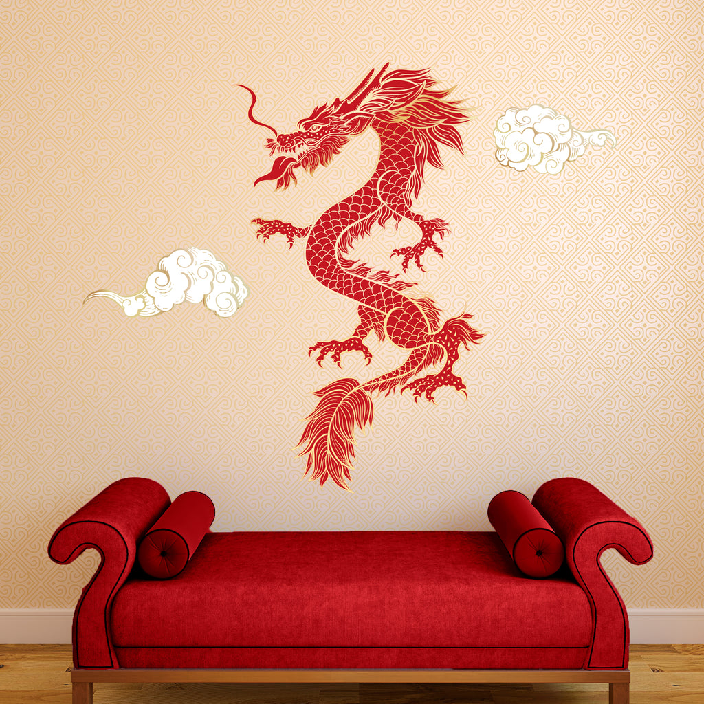 Chinese Dragon Wall Decal