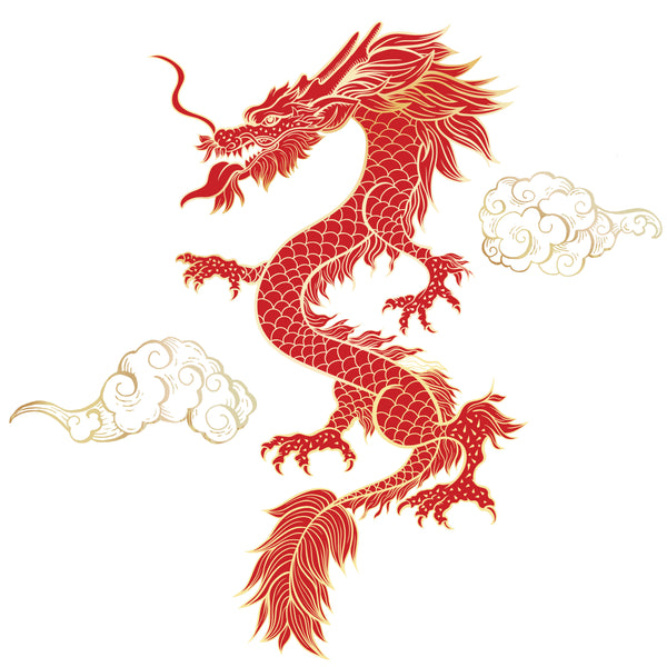 Chinese Dragon Wall Decal