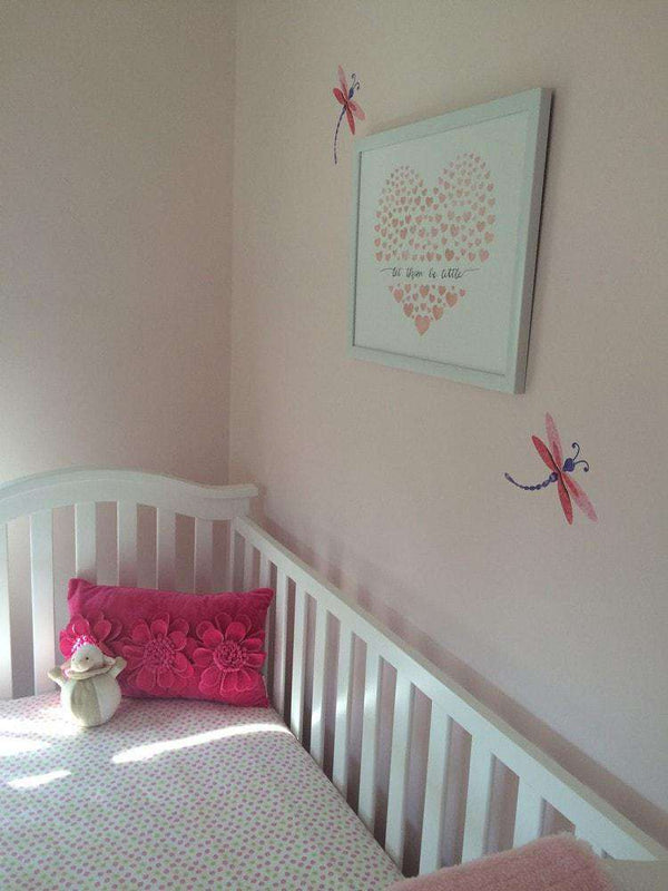 Butterflies, Dragonflies, and Bees Sticker Set