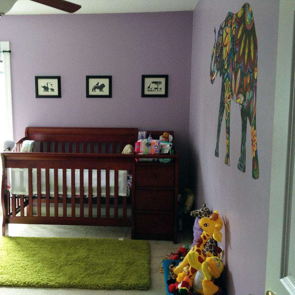 Elegant Elephant Wall Sticker