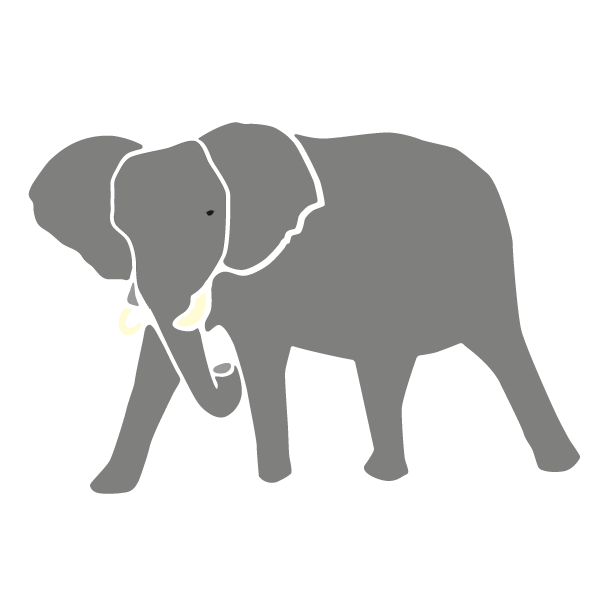Elephant Stencil