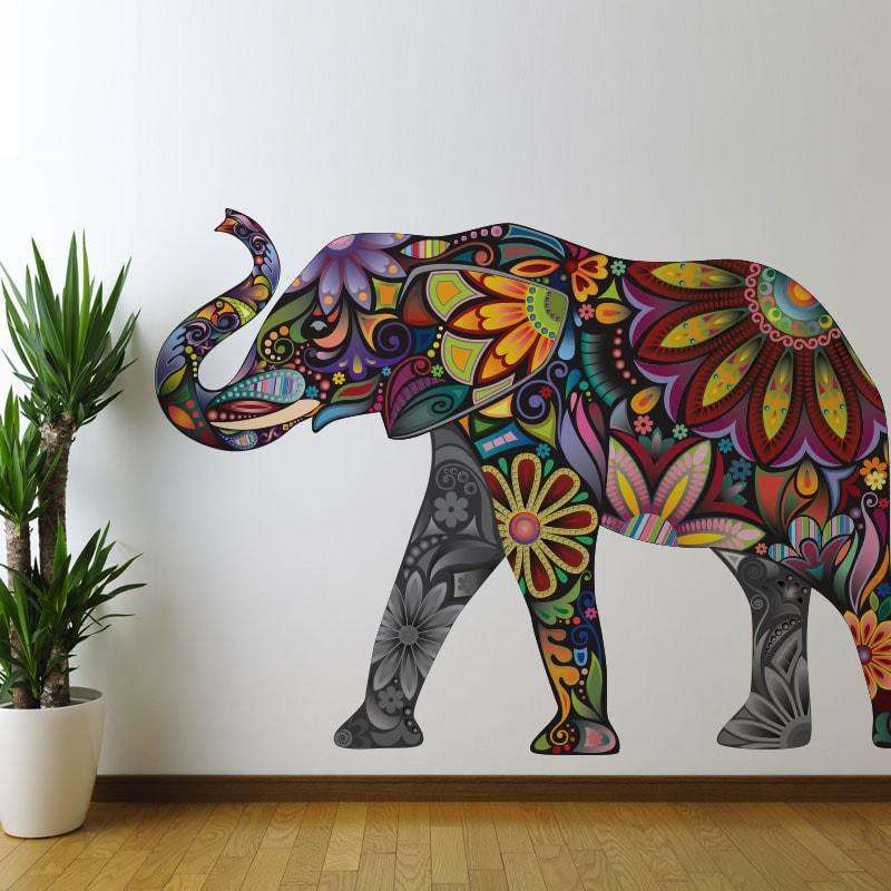 Elegant Elephant Wall Sticker