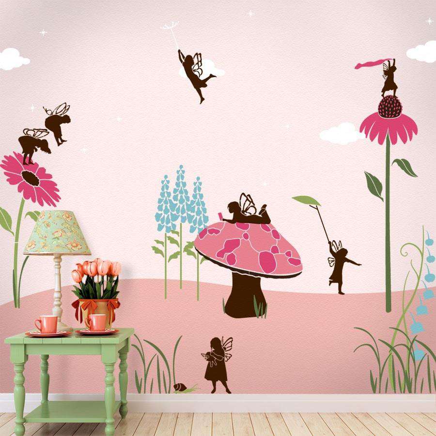 fairy mural