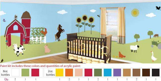 Friendly Farm  Paint Pack