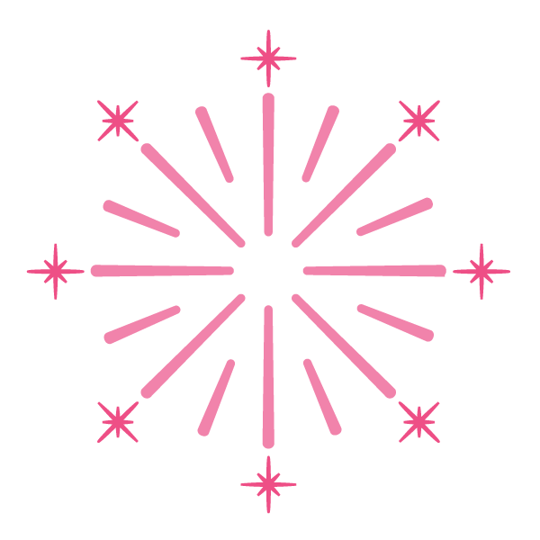 fireworks stencil