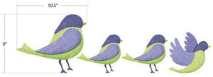 bird wall stickers