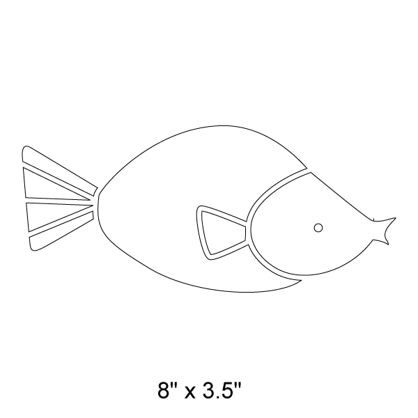 Fish Stencil 2