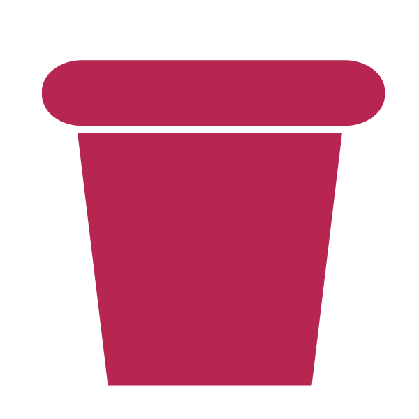 Flower Pot Stencil