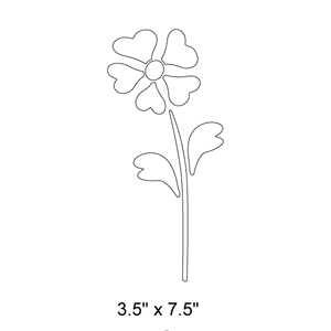 Flower Stencil 2