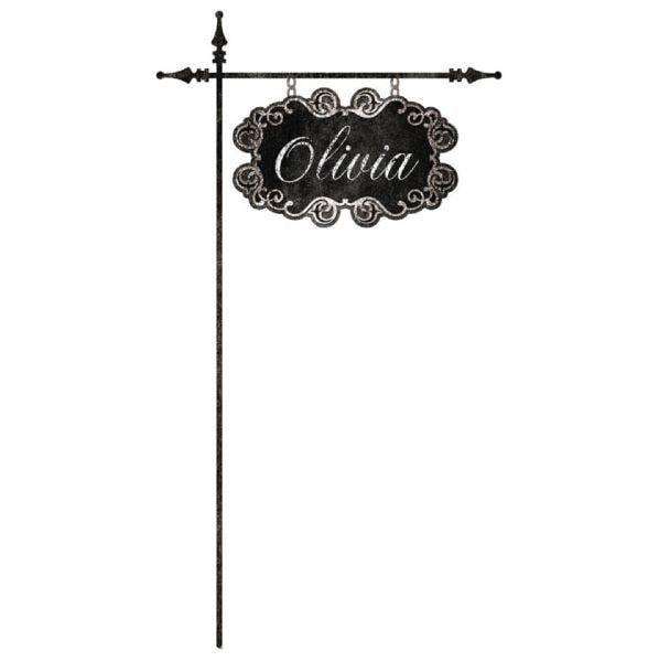 Personalized Garden Sign