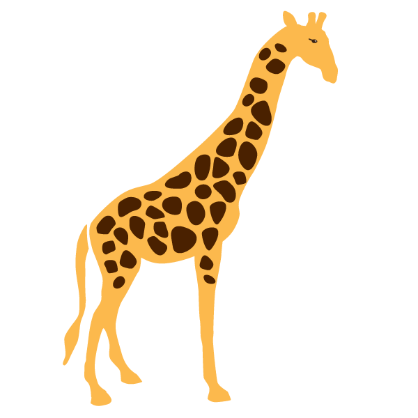 Giraffe Stencil