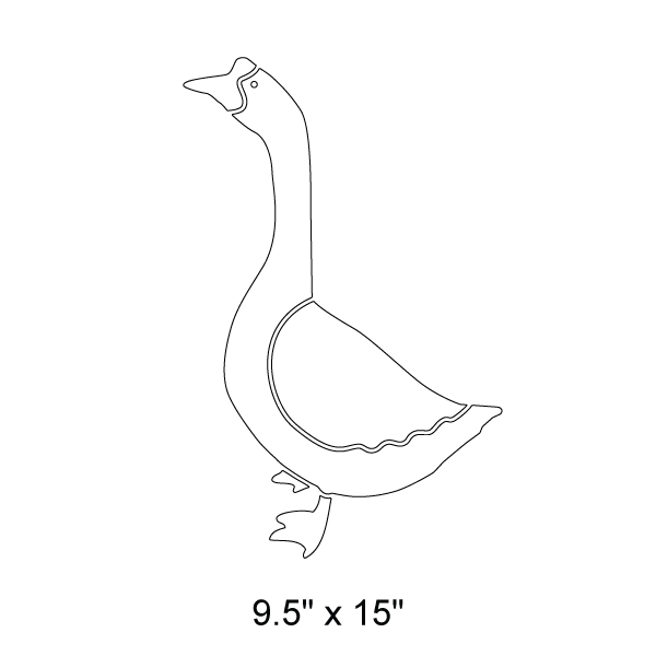 Goose Stencil