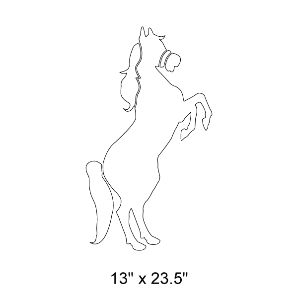 Horse Stencil