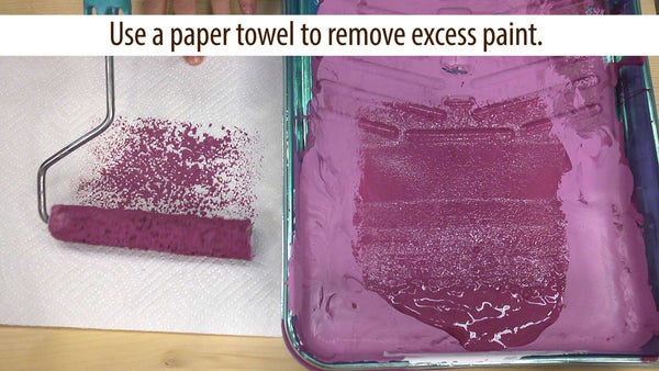 English Rose Stencil - Painting a Rose 