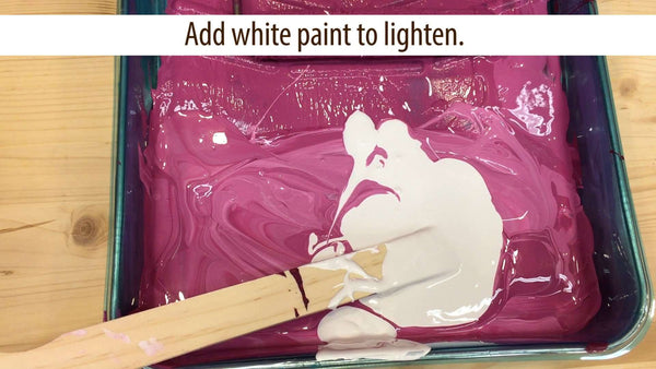 English Rose Stencil - Painting a Rose 