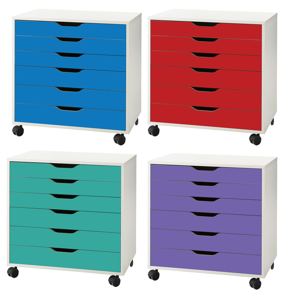 Solid Color Skins for IKEA Alex Furniture - 69 Colors